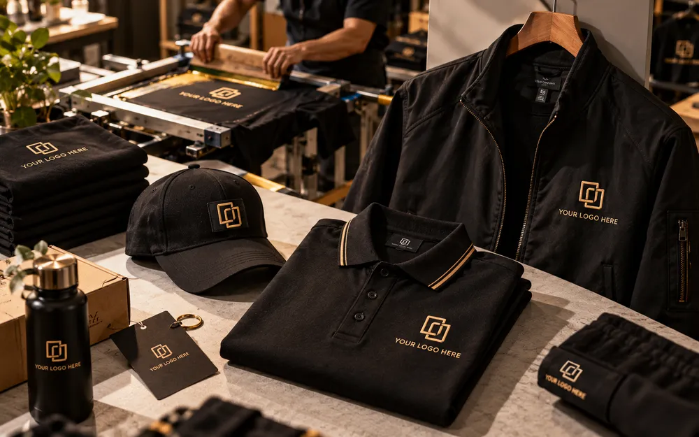 Dress your team in confidence - custom apparel made to order.